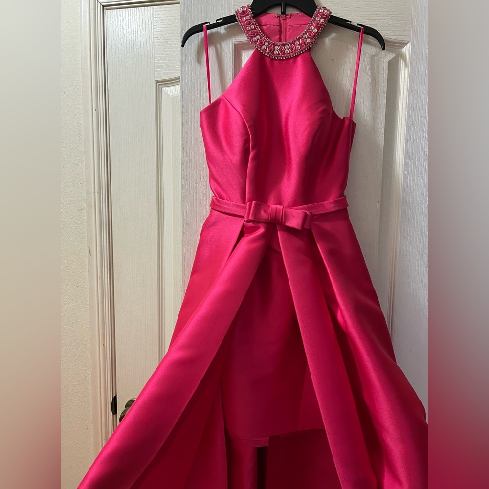 Pink prom dress